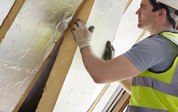 Lower Lovacott loft insulation
